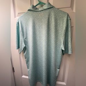 Southern Tide Driver Over Clubbing Print Performance Polo Shirt